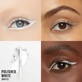 MAYBELLINE NEW YORK Tattoo Liner Gel Pencil - Гелевый карандаш для глаз, 1 г, оттенок Polished White — фото 2