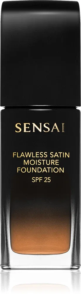 Sensai Flawless Satin Moisture Foundation - Тональный флюид SPF 25, 30 мл, оттенок 204.5 Warm Beige