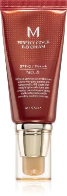 Missha M Perfect Cover - Крем ВВ с высокой защитой от УФ-лучей, 50 мл
