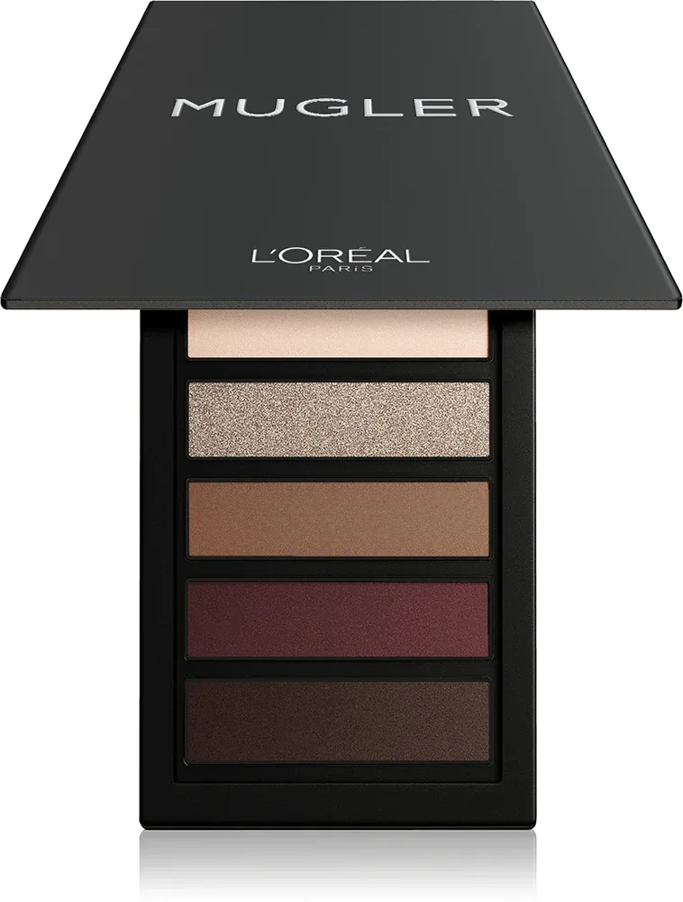 L’Oreal Paris x Mugler - Палетка теней для век: палетка теней для век оттенок Nude, 8 g