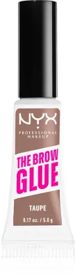NYX Professional Makeup The Brow Glue - Гель для бровей, 5 г, оттенок 02 Taupe