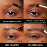 NYX Professional Makeup The Brow Glue - Гель для бровей оттенок 02 Taupe, 5 g — фото 6