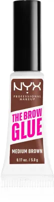NYX Professional Makeup The Brow Glue - Гель для бровей, 5 г, оттенок 03 Medium Brown