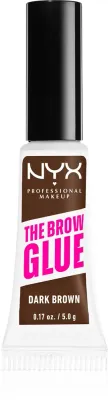 NYX Professional Makeup The Brow Glue - Гель для бровей, 5 г, оттенок 04 Dark Brown