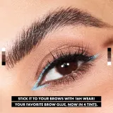NYX Professional Makeup The Brow Glue - Гель для бровей оттенок 04 Dark Brown, 5 g — фото 7