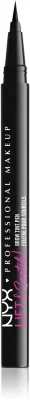 NYX Professional Makeup Lift&Snatch Brow Tint Pen - Карандаши для бровей, 1 мл, оттенок 10 - Black