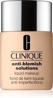Clinique Anti-Blemish Solutions Liquid Makeup - Тональная основа для жирной кожи с проблемами акне, 30 мл, оттенок CN 10 Alabaster
