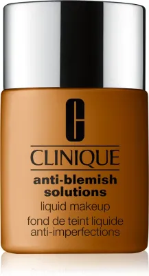 Clinique Anti-Blemish Solutions Liquid Makeup - Тональная основа для жирной кожи с проблемами акне, 30 мл, оттенок WN 112 Ginger