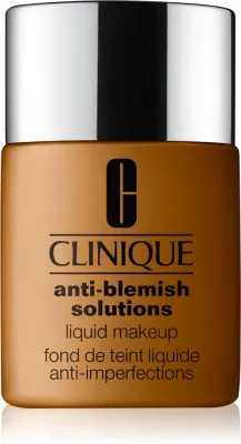 Clinique Anti-Blemish Solutions Liquid Makeup - Тональная основа для жирной кожи с проблемами акне, 30 мл, оттенок WN 114 Golden