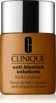 Clinique Anti-Blemish Solutions Liquid Makeup - Тональная основа для жирной кожи с проблемами акне, 30 мл, оттенок WN 118 Amber