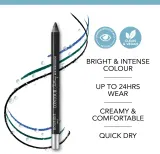 Bourjois Contour Clubbing - Водостойкий карандаш для глаз, 1 г, оттенок 070 Green Comes True — фото 6