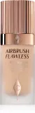 Charlotte Tilbury Airbrush Flawless - Тональный фонд с высокой плотностью покрытия и матовым финишем, 30 мл, оттенок 4 Neutral — фото 1