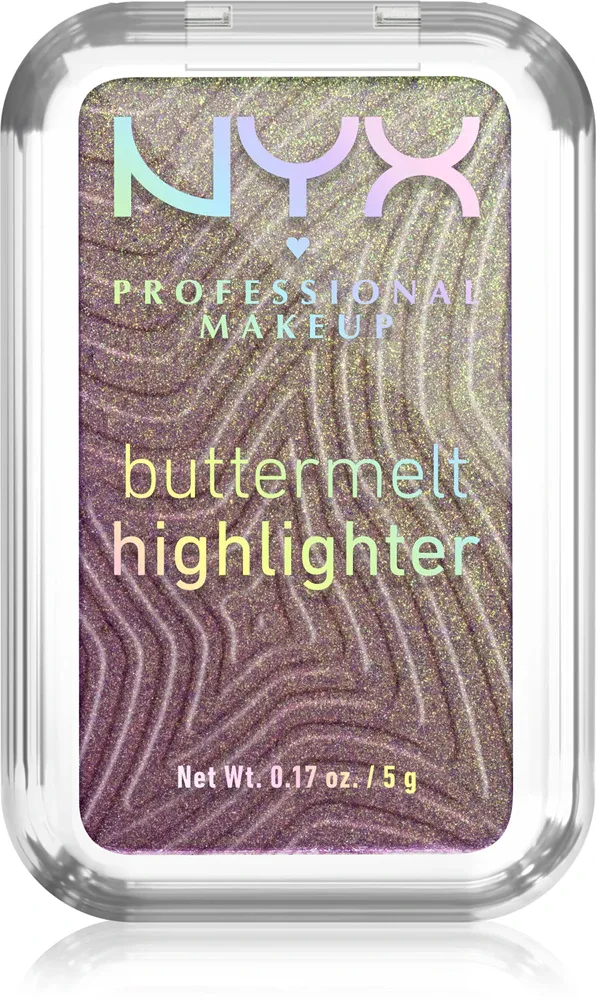 NYX Professional Makeup Buttermelt Highlighter - Розсветлитель, 5 г, оттенок butta in black 45