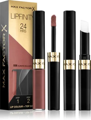 Max Factor Lipfinity Lip Colour - Помада для губ с бальзамом, стойкая., 4 г