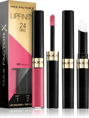 Max Factor Lipfinity Lip Colour - Помада для губ с бальзамом, стойкая., 4 г, оттенок 020 Angelic
