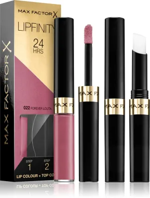 Max Factor Lipfinity Lip Colour - Помада для губ с бальзамом, стойкая., 4 г, оттенок 022 Forever Lolita