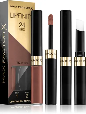 Max Factor Lipfinity Lip Colour - Помада для губ с бальзамом, стойкая., 4 г, оттенок 180 Spiritual