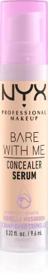 NYX Professional Makeup Bare With Me Concealer Serum - Корректор увлажняющий 2 в 1, 9 мл, оттенок 01 - Fair
