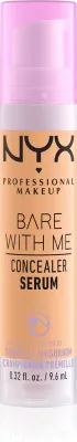 NYX Professional Makeup Bare With Me Concealer Serum - Корректор увлажняющий 2 в 1, 9 мл, оттенок 06 Tan