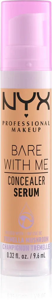 NYX Professional Makeup Bare With Me Concealer Serum - Корректор увлажняющий 2 в 1, 9 мл, оттенок 5.5 Medium Golden