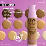 NYX Professional Makeup Bare With Me Concealer Serum - Корректор увлажняющий 2 в 1, 9 мл, оттенок 10 Camel — фото 6