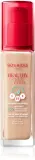 Bourjois Healthy Mix - Розовый осветляющий увлажняющий тональный крем на 24 часа, 30 мл, оттенок 50.5N Light Ivory — фото 1