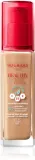 Bourjois Healthy Mix - Розовый осветляющий увлажняющий тональный крем на 24 часа, 30 мл, оттенок 55.5C Honey — фото 1