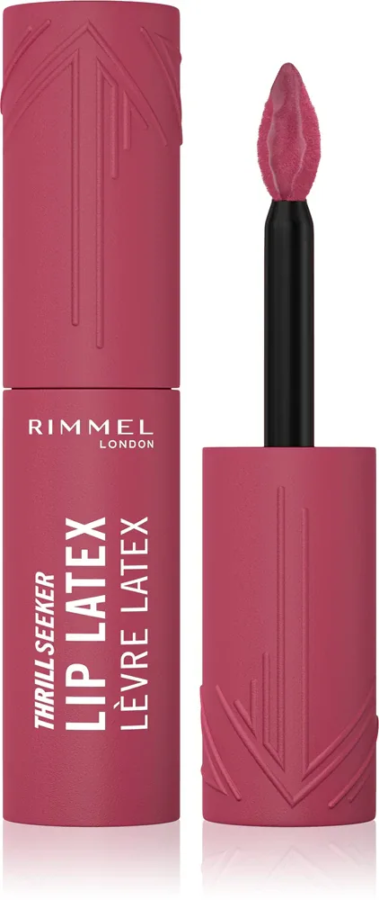 Rimmel Thrill Seeker Lip Latex - Помада в жидкой форме, 6 мл, оттенок 300 Main Character