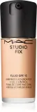 MAC Cosmetics Studio Fix Fluid SPF 15 24HR Matte Foundation + Oil Control - Тональная основа матирующая SPF 15, 30 мл, оттенок NW13 — фото 1