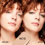 MAC Cosmetics Studio Fix Fluid SPF 15 24HR Matte Foundation + Oil Control - Тональная основа матирующая SPF 15, 30 мл, оттенок NC12 — фото 3