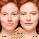 MAC Cosmetics Studio Fix Fluid SPF 15 24HR Matte Foundation + Oil Control - Тональная основа матирующая SPF 15, 30 мл, оттенок N6.5 — фото 3