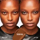 MAC Cosmetics Studio Fix Fluid SPF 15 24HR Matte Foundation + Oil Control - Тональная основа матирующая SPF 15, 30 мл, оттенок NW46 — фото 3