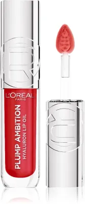 L’Oreal Paris Plump Ambition - Блеск для губ с гиалуроновой кислотой, придающий объем, 5 мл, оттенок 380 Rouge in Love