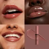 NYX Professional Makeup Butter Gloss - Блеск для губ, 8 мл, оттенок 47 Spiked Toffee — фото 3