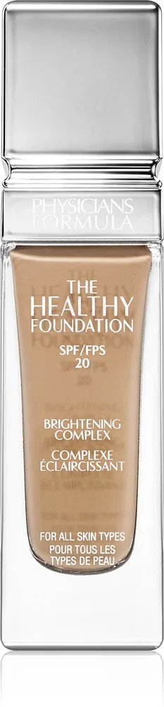 Physicians Formula The Healthy Foundation - Розово-светящий кремовый тональный флюид с SPF 20, 30 мл, оттенок MN3