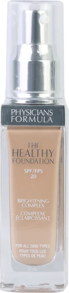 Physicians Formula The Healthy Foundation - Розово-светящий кремовый тональный флюид с SPF 20, 30 мл, оттенок Light Neutral 3