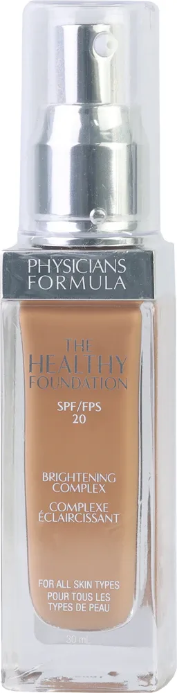 Physicians Formula The Healthy Foundation - Розово-светящий кремовый тональный флюид с SPF 20, 30 мл, оттенок Dark Neutral 3