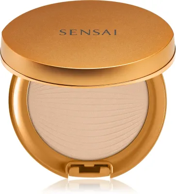Sensai Silky Bronze Natural Veil Compact - Компактное порошковое тональное средство для осветления и сглаживания кожи, 8 г