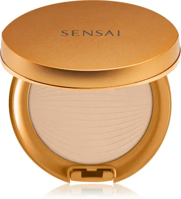 Sensai Silky Bronze Natural Veil Compact - Компактное порошковое тональное средство для осветления и сглаживания кожи, 8 г, оттенок SC01 Light