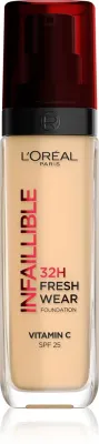 L’Oreal Paris Infaillible 32H Fresh Wear - Долговременное тонирование в жидкой основе, 30 мл