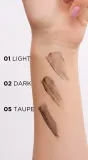 Eveline Cosmetics Brow & Go! - Тушь для бровей, 6 мл, оттенок 05 Taupe — фото 3
