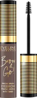 Eveline Cosmetics Brow & Go! - Тушь для бровей, 6 мл, оттенок 01 Light