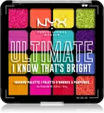 NYX Professional Makeup Ultimate Shadow Palette - Палетка теней для век: тени для век, оттенок I Know That's Bright — фото 1
