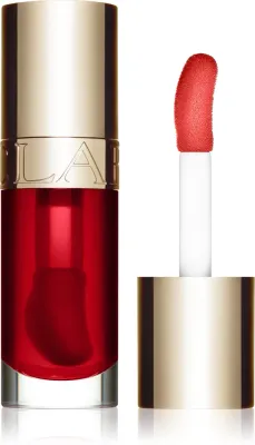 Clarins Lip Comfort Oil - Блеск для губ с увлажняющим действием, 7 мл, оттенок 08 strawberry