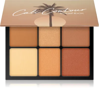 Smashbox Cali Contour Palette - Палетка для контурирования лица, 20 г, оттенок Medium Deep