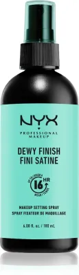NYX Professional Makeup Makeup Setting Spray Dewy - Спрей для фиксации загара