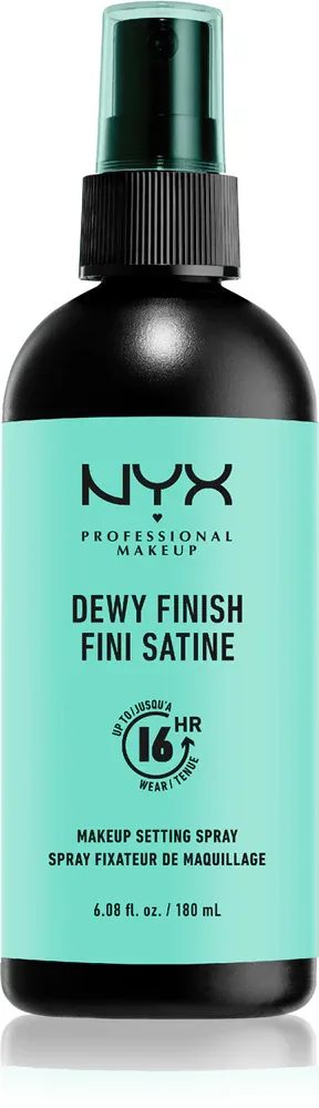 NYX Professional Makeup Makeup Setting Spray Dewy - Спрей для фиксации загара, 180 ml