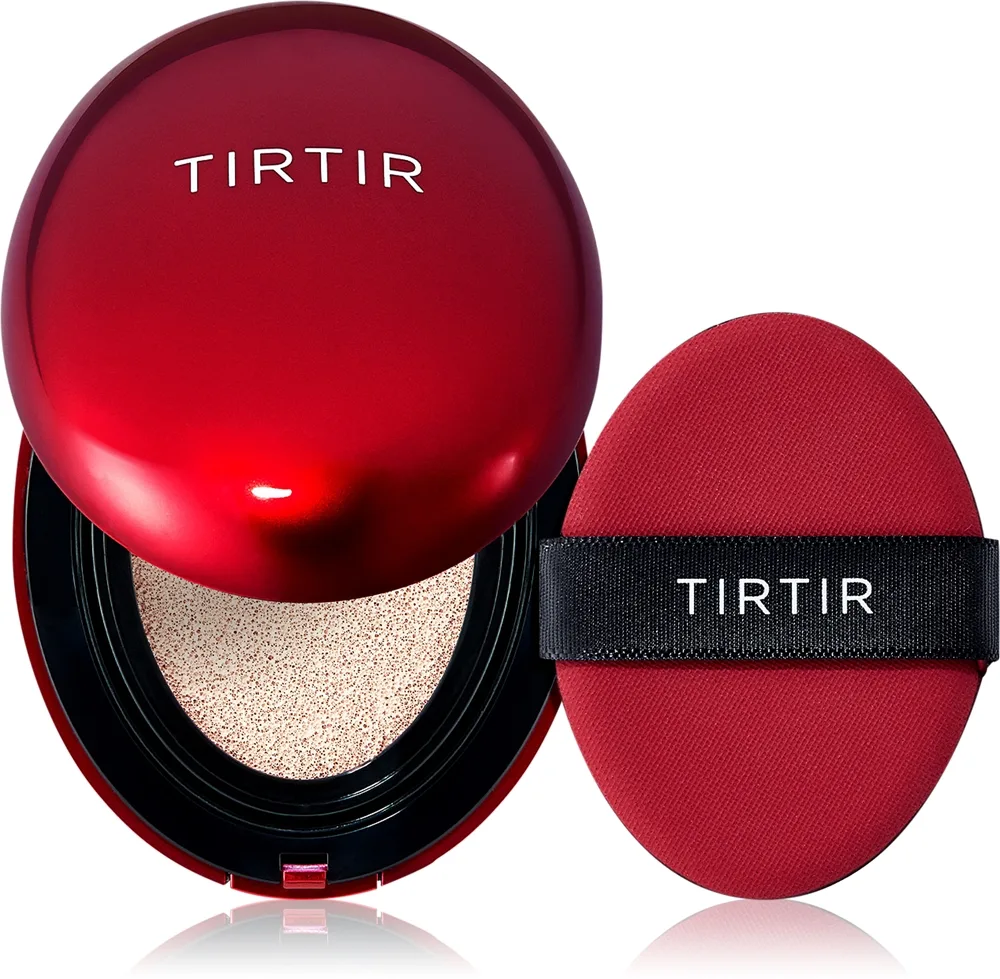 TIRTIR Mask Fit Red Cushion - Долговременное основание в губке, 18 г, оттенок 10C Shell