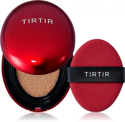 TIRTIR Mask Fit Red Cushion Mini - Долговременный тональный фонд в губке, 4 г