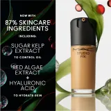 MAC Cosmetics Mini Studio Fix Fluid SPF 15 24HR Matte Foundation + Oil Control - Матирующий тональный крем SPF 15, 15 мл, оттенок NC20 — фото 4